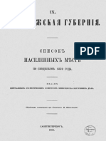 Spisok Naselyonnyh Mest Voronezhskoy Gubernii 1865