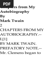 Chapters From My Autobiographymobil