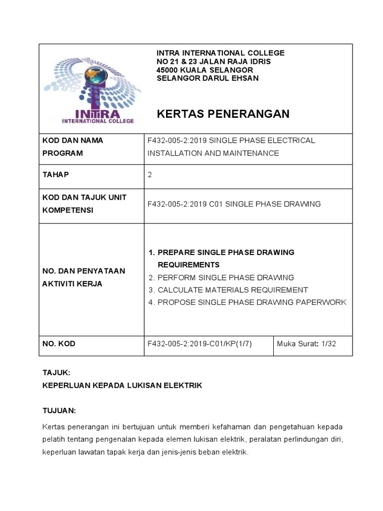 Kertas Penerangan | PDF