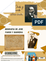Segundo Gobierno de Jose Pardo Barreda
