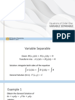 ENG2014 - Variable Separable Rev