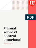 Documento A4 Manual Guía de Estilos Manual Identidad Visual Minimalista Rojo