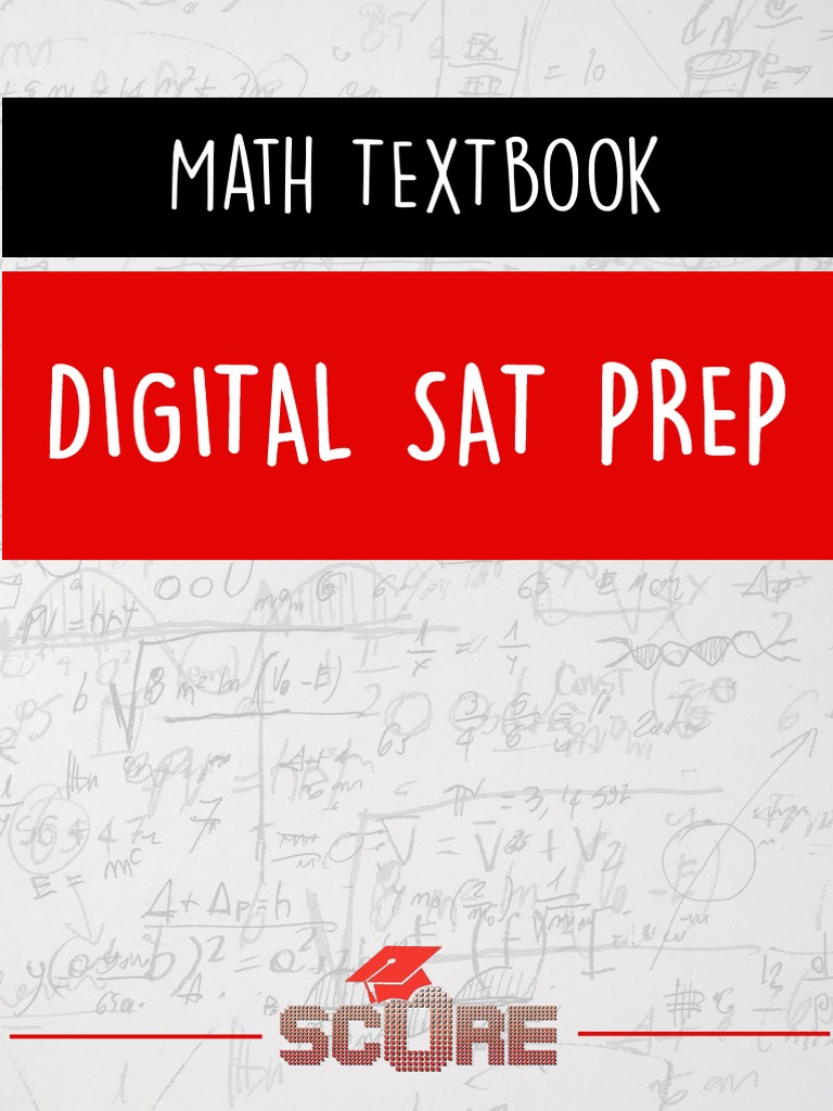 Digital SAT - Math Textbook | PDF | Mode (Statistics) | Equations