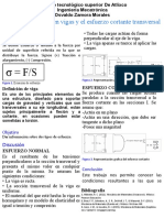 Esfuerzo Normal y Transversal Por OsvaldoZamoraMorales