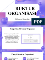 Struktur Organisasi - Muhammad Rizky Alfajri