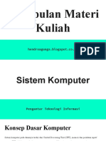 Sistem Komputer