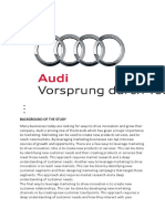 Audi Report