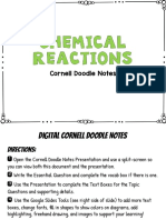 Student COPY - Chemical Reactions Cornell Doodle Notes Google Version