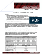 Lateral Resin Product Data Sheet