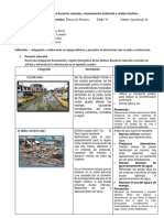 Aprendizaje de Ciencias I Trabajo Grupal, Desastres Naturales 2