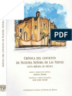 Crónica Del Convento de Nuestra Señora de Las Nieves Santa Brígida de México