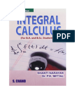 (IIT JEE Engineering Entrance Exams Competitions CBSE ISc PU B Sc College) Shanti Narayan Dr. P K Mittal - Shanti Narayan Dr. P K Mittal Integral Calculus Part 1 Upto Definite Integral as a Limit of S