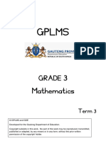 Gplms Grade 3 Term 3 2014