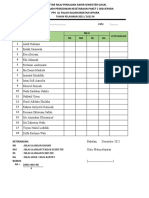 Daftar Nilai Pas Gasal Kkpi