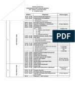 Jadwal Kegiatan