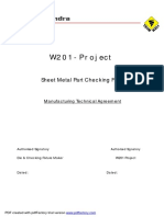 W201 - PCF MFG - Technical Agreement