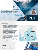 Maritime Potentials of Bangladesh & BSMRMU