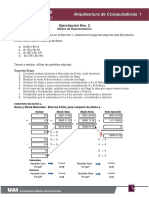 Ejercitación Nro. 2: Modos de Representación
