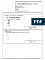 AP LAWCET Response Sheet