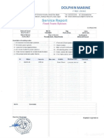 Fixed Foam System Annual Certificate 18.02.2023