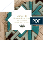 Manual de Buenas Prácticas. Restauración de Madera, Yeso y Cerámica