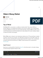 Makers Money Market Messari