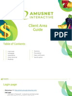Amusnet Interactive Client-Area Presentation