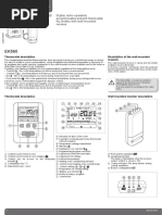 Termostat Bežični EK560 - 6LE001012B - EN