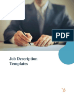 Job Description Templates