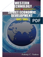Western Technology and Soviet Economic Development 1945 To 1965 Vol 3