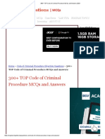 300+ TOP Code of Criminal Procedure MCQs and Answers 2023