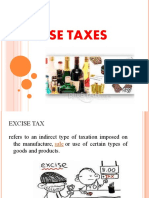 Excise Taxes