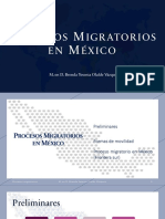 Procesos Migratorios - Frontera Sur