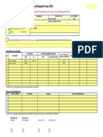 Formulir Permohonan Perjalanan Dinas - KPA