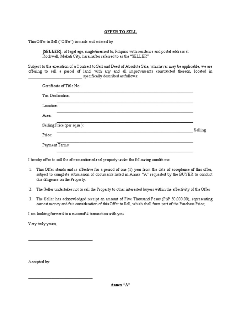 offer-to-sell-format-pdf-title-property-prices