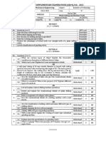 Semester End Supplementary Examinations (Ar19), Feb - 2023