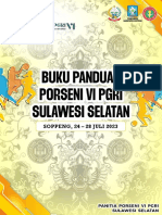 Buku Panduan Porseni VI PGRI 24-28 Juli 2023