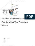Fire Sprinkler Tipe Preaction System Instalasi Inspeksi