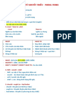 Modal Verb