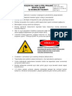 5.10-T06-19 Montaj İşleri İş Güvenliği Talimatı