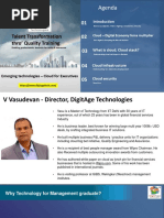 Emerging Technologies - Understanding Cloud Economy - August 2022 - Welingkar