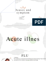 Diseases and Symptom Kelompok 22