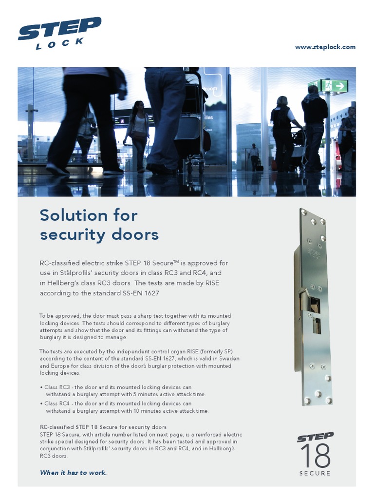 RC-Class STEP 18 Secure for Doors | PDF | Electrical Engineering ...
