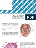 Fecundación Implantación Embriogénesis 3