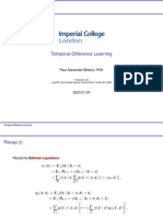 5 Temporal Difference Learning