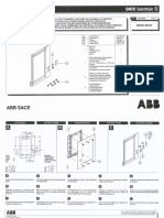 ABB Isomax S Flange For Compartment Door