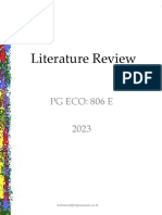  Literature Review 2023