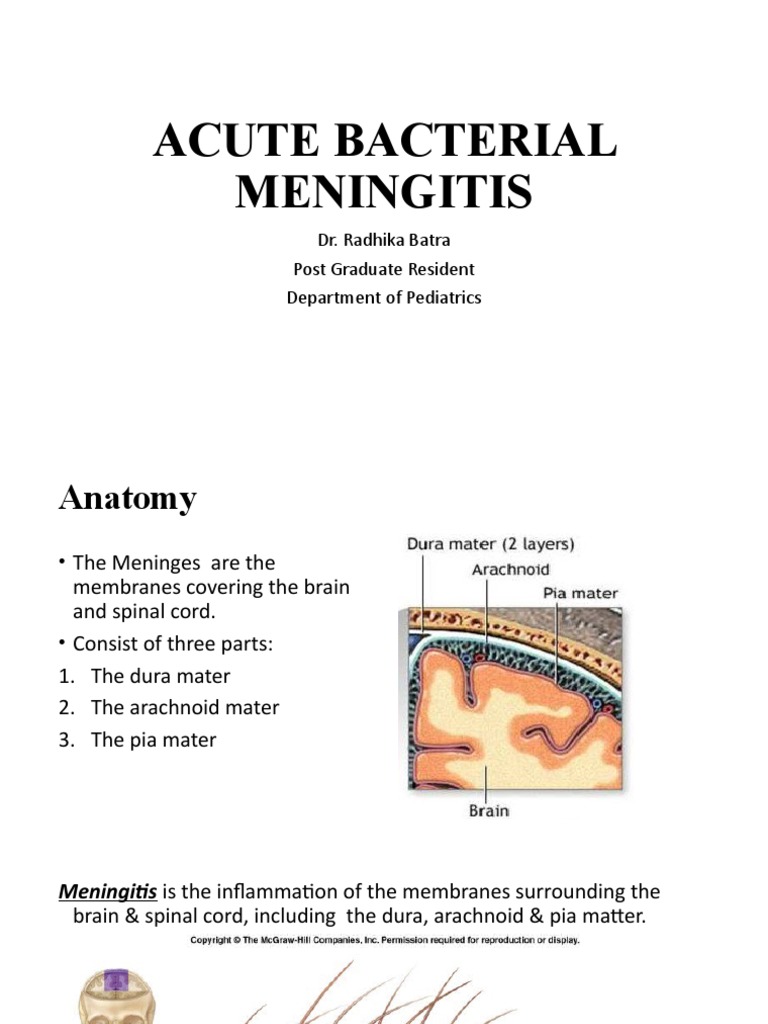Acute Bacterial Meningitis in Children | PDF | Meningitis | Medical ...