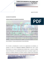 RESPUESTA DERECHO DE PETICION ALCALDIA DEL 15 DE JULIO DE 2020 para Biomundo Esp