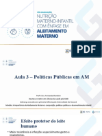 Aula 03 Politicas Publicas em Aleitamento Materno 201617